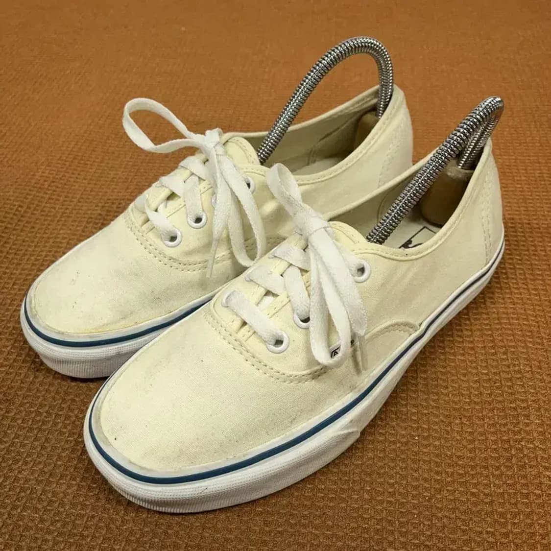 반스 어센틱 아이보리 스니커즈 신발 235 G08479 상품이미지1