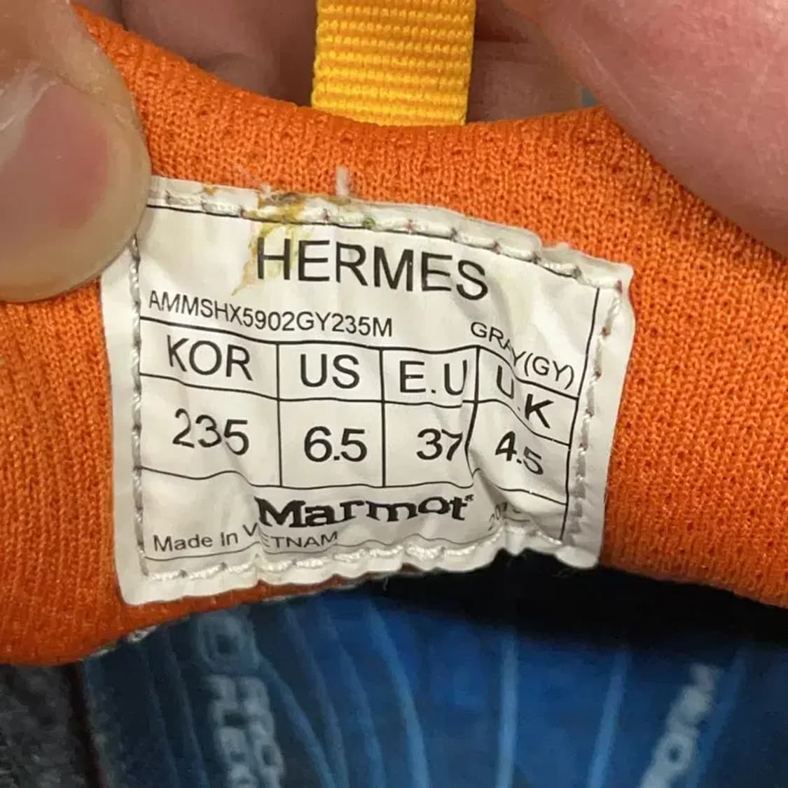 마모트 고어텍스 헤르메스 트레킹화 등산화 235 G08489 상품이미지5