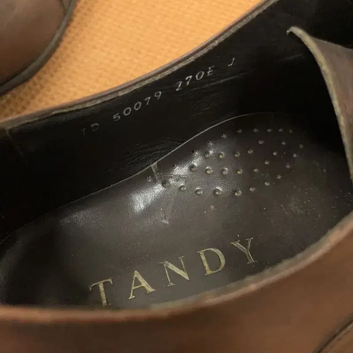 탠디 브라운 남성 정장구두 로퍼 270 G08501 상품이미지5