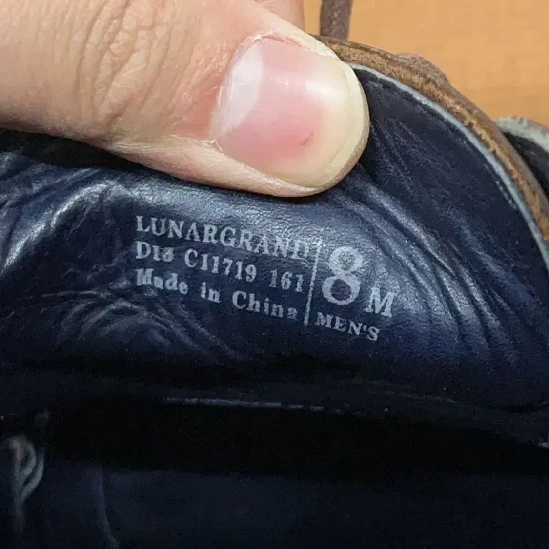 콜한 루나그랜드 빈티지 남성 워커 부츠 8M G08592 상품이미지6