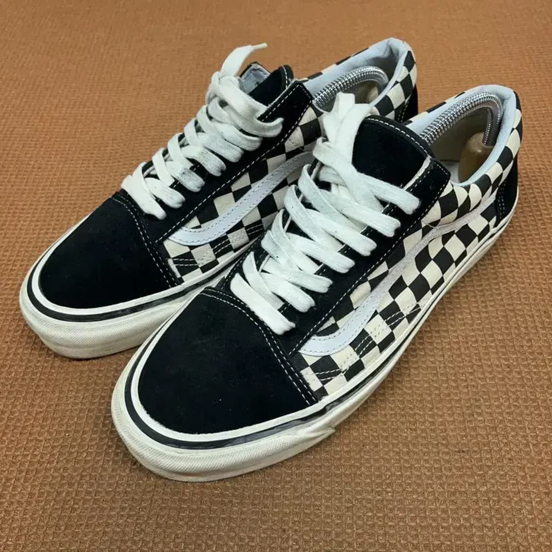 반스 체커보드 올드스쿨 스니커즈 신발 275 G08614 상품이미지1