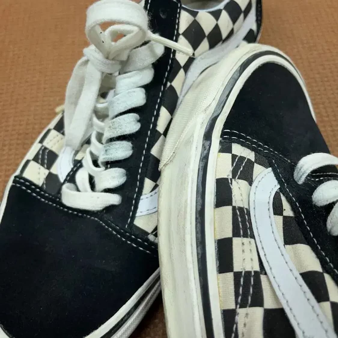 반스 체커보드 올드스쿨 스니커즈 신발 275 G08614 상품이미지6