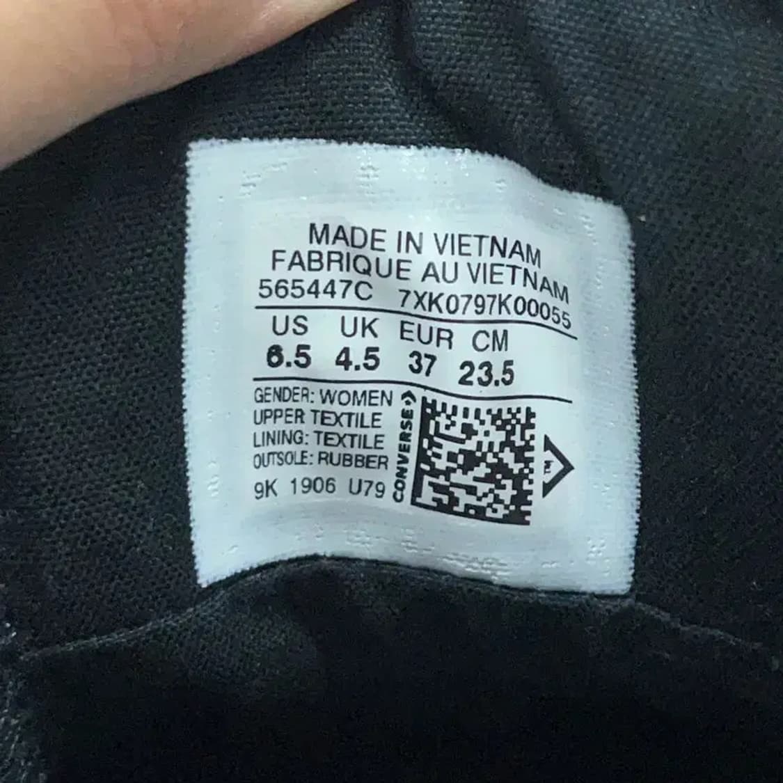 컨버스 척 테일러 올스타 매디슨 하이탑 스니커즈 신발 235 G08619 상품이미지4