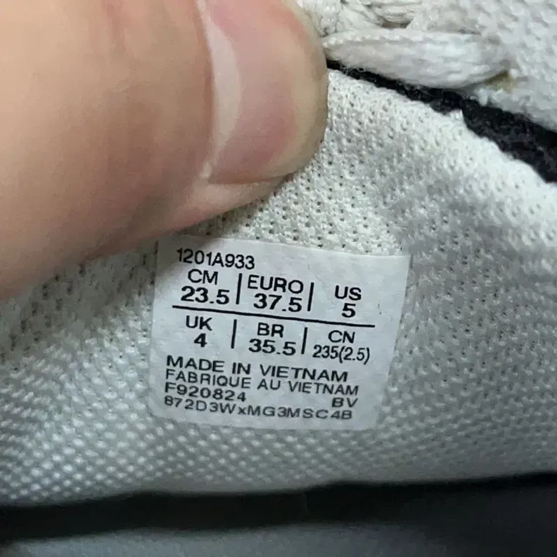 아식스 젤 1130 실버 운동화 런닝화 신발 235 G08658 상품이미지5