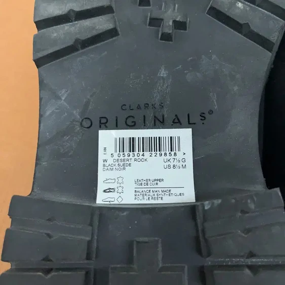 클락스 데저트 부츠 블랙 구두 신발 260 G08702 상품이미지5