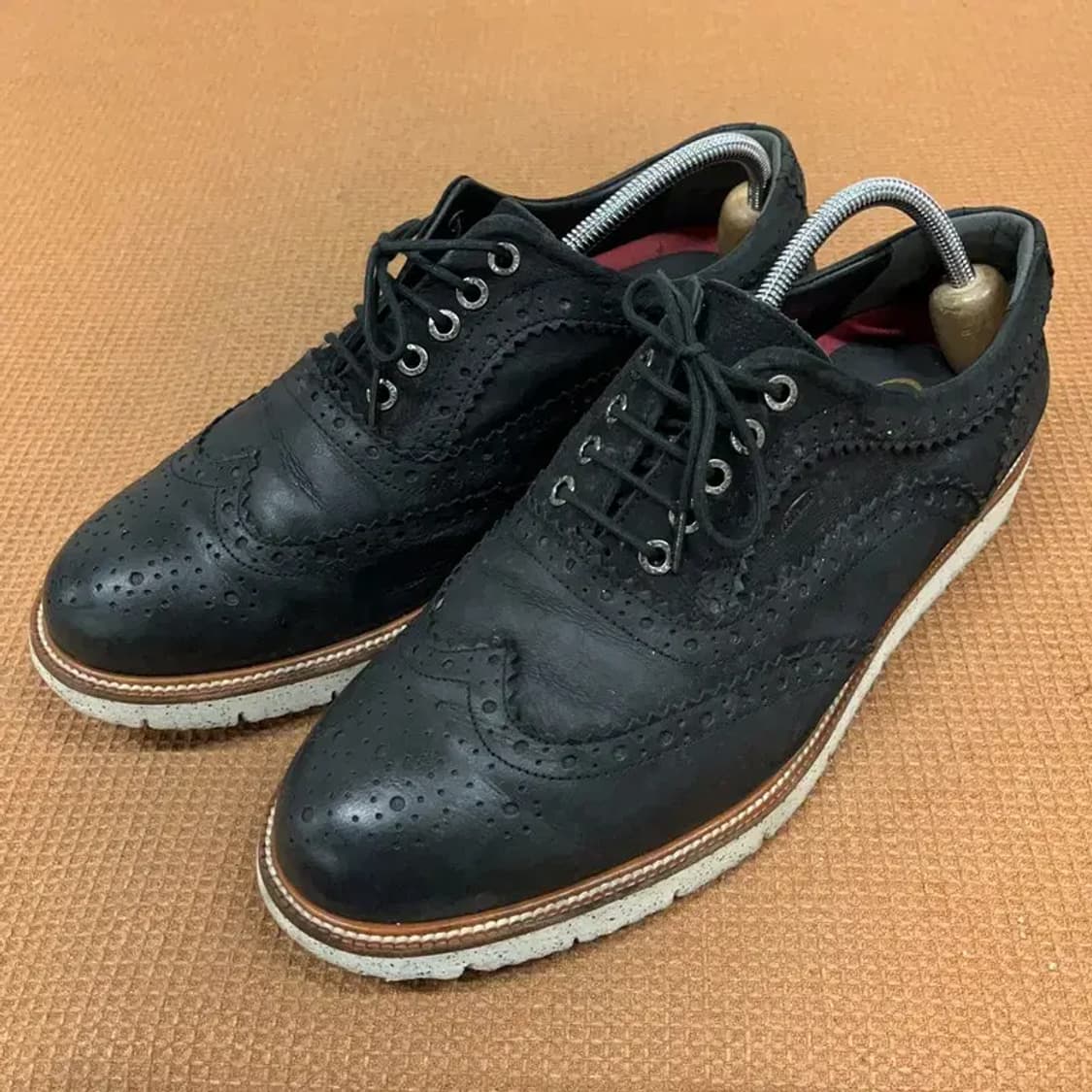 바이네르 블랙 남자 정장 구두 270 G08716 상품이미지1