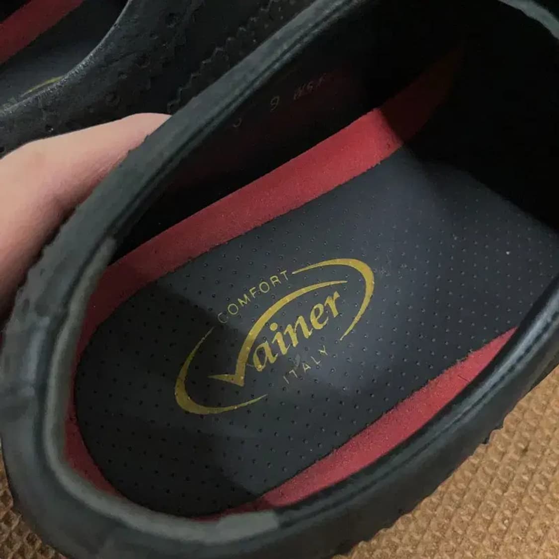 바이네르 블랙 남자 정장 구두 270 G08716 상품이미지5