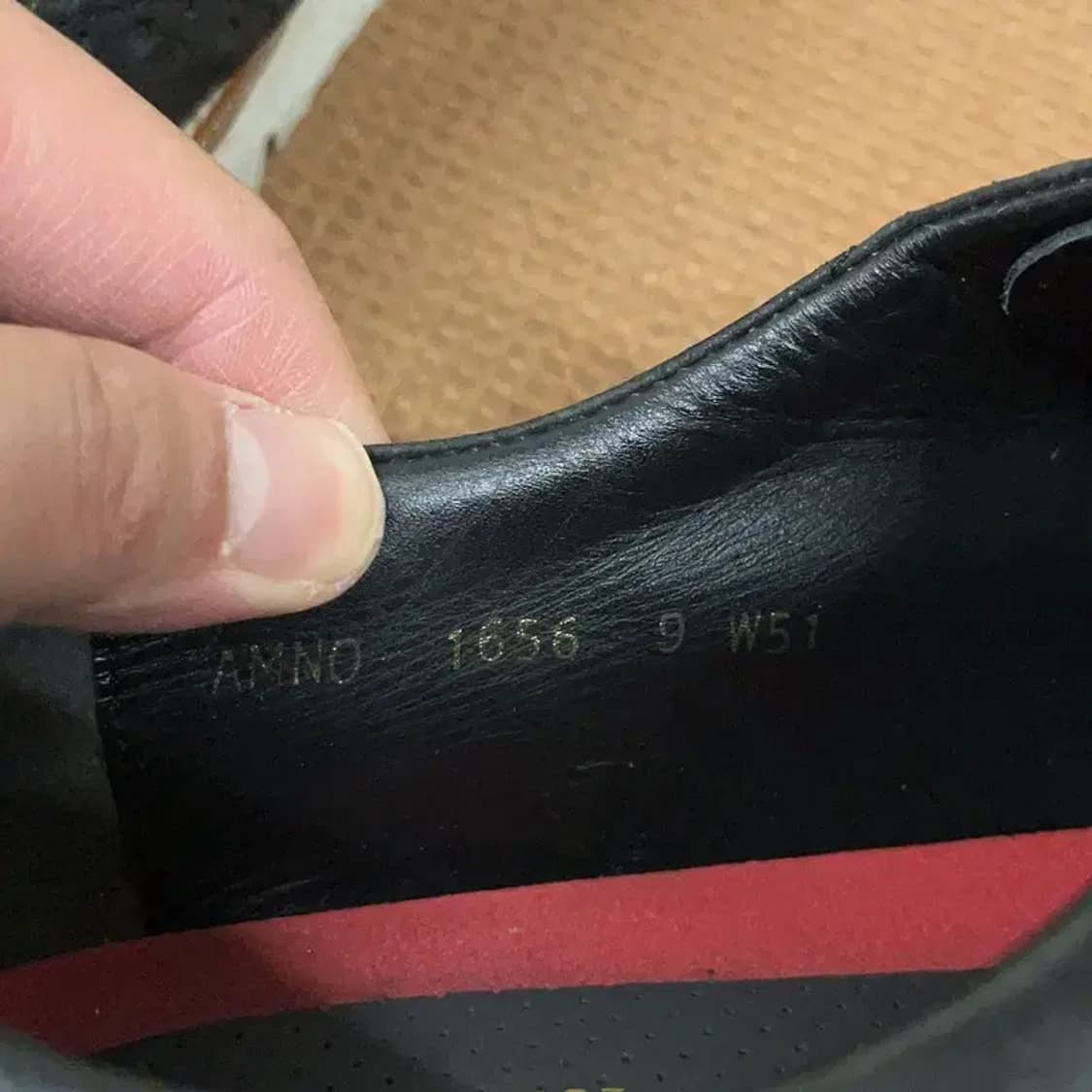 바이네르 블랙 남자 정장 구두 270 G08716 상품이미지6