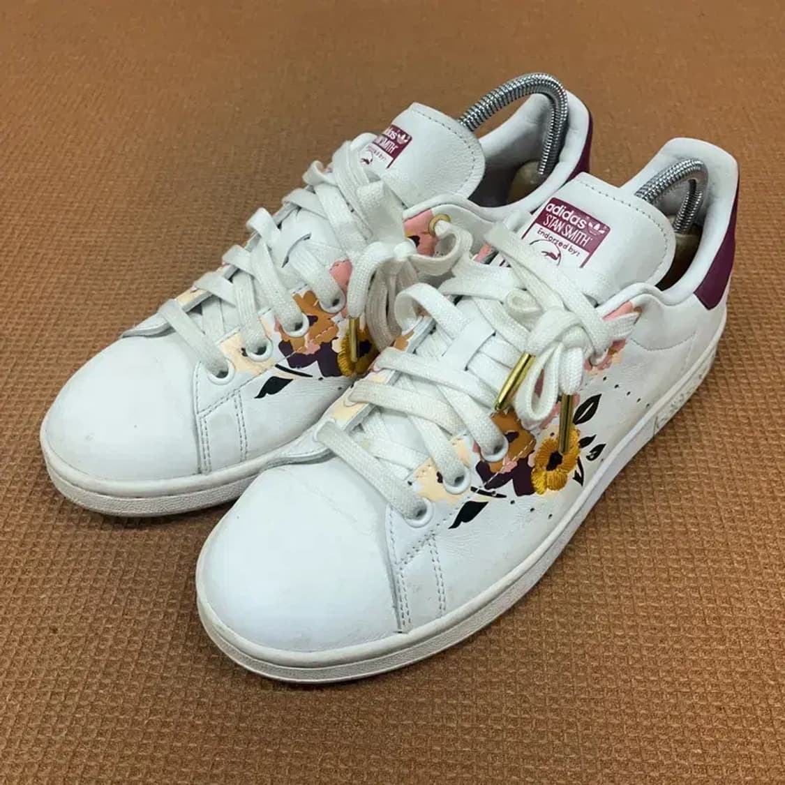 아디다스 스탠스미스 플라워 스니커즈 운동화 255 G08677 상품이미지1