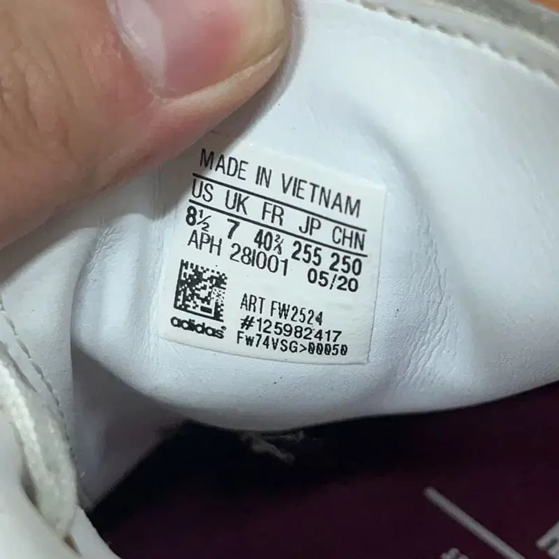 아디다스 스탠스미스 플라워 스니커즈 운동화 255 G08677 상품이미지5