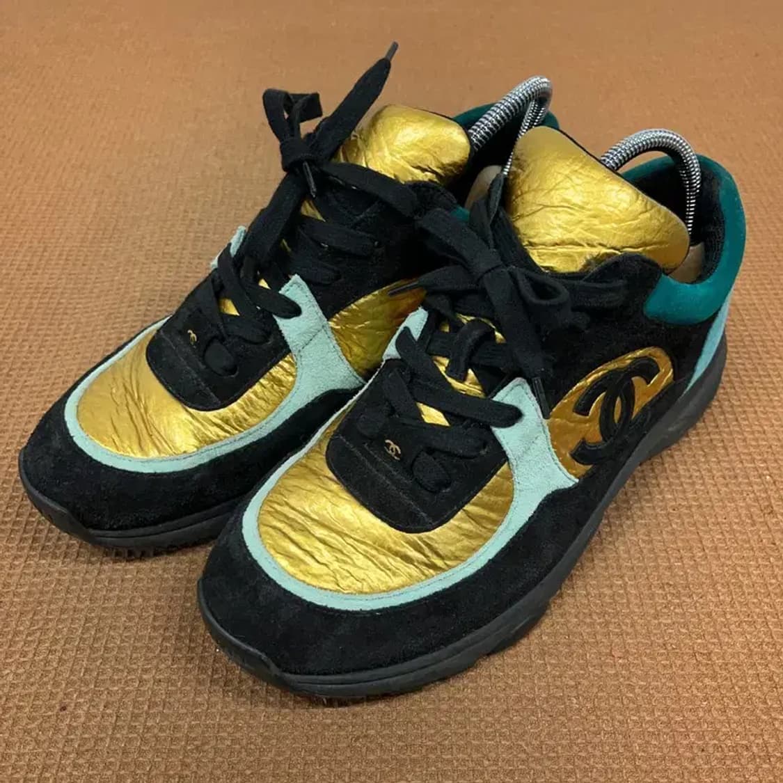 샤넬 정품 멀티컬러 스니커즈 운동화 39 G08695 상품이미지1