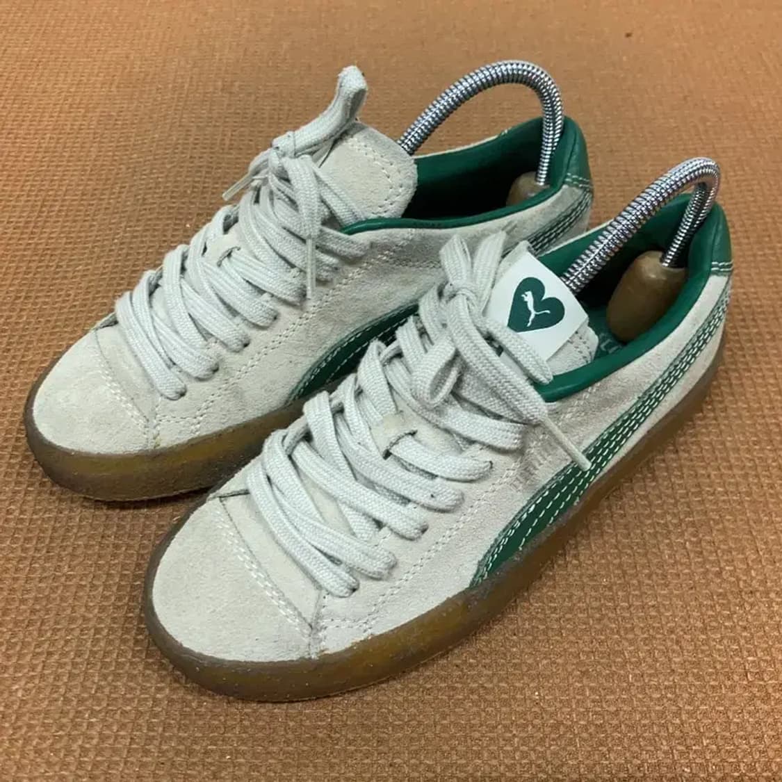 푸마 아미 스웨이드 샌드그린 스니커즈 230 G08726 상품이미지1