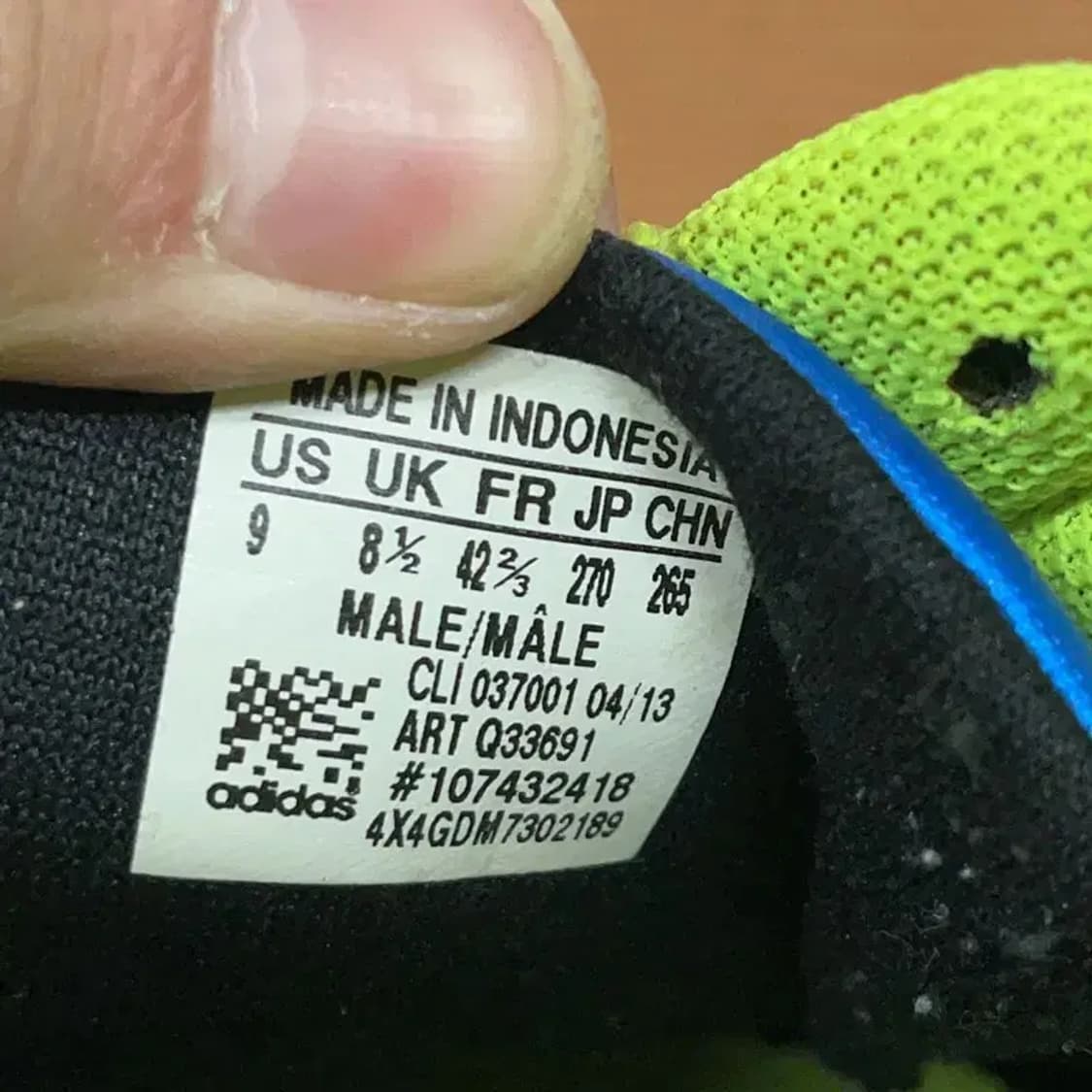 아디다스 나이트로차지 3.0 TRX 축구화 운동화 270 G08733 상품이미지5