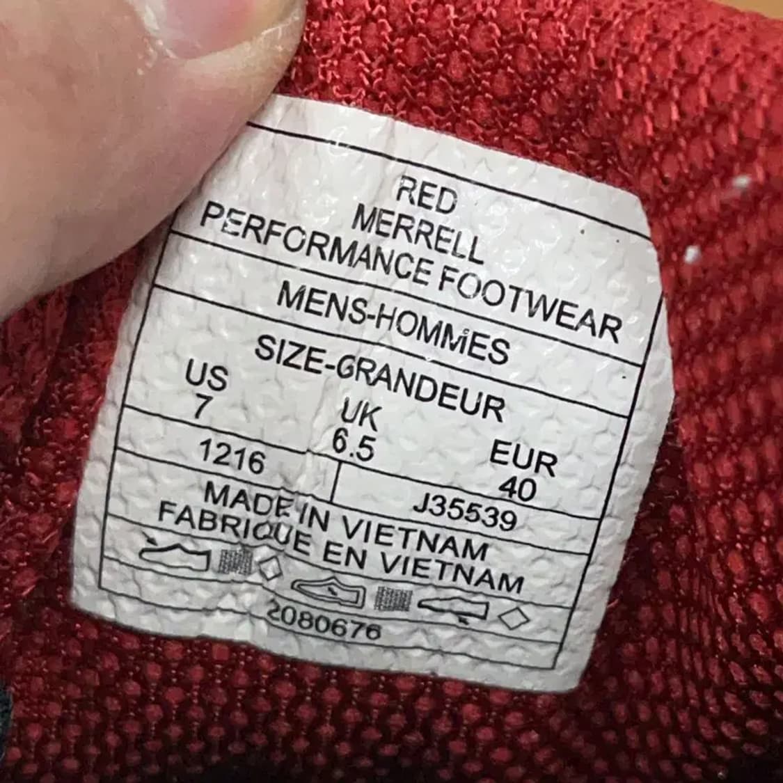 머렐 올 아웃 크러시 터프 머더 트레일런닝화 UK6.5 G08739 상품이미지5