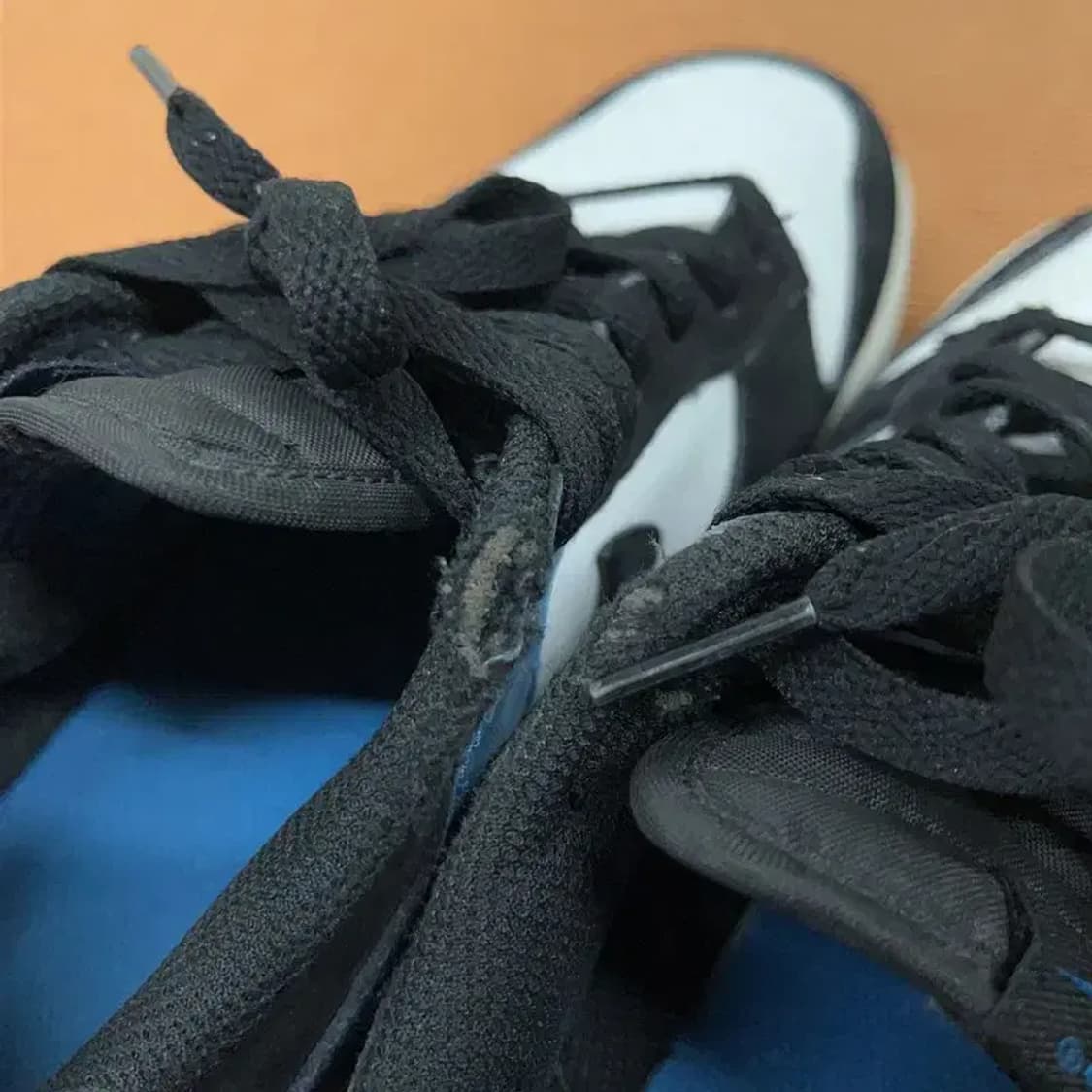 나이키 덩크 로우 레트로 서밋 화이트 블루 운동화 265 G08775 상품이미지6