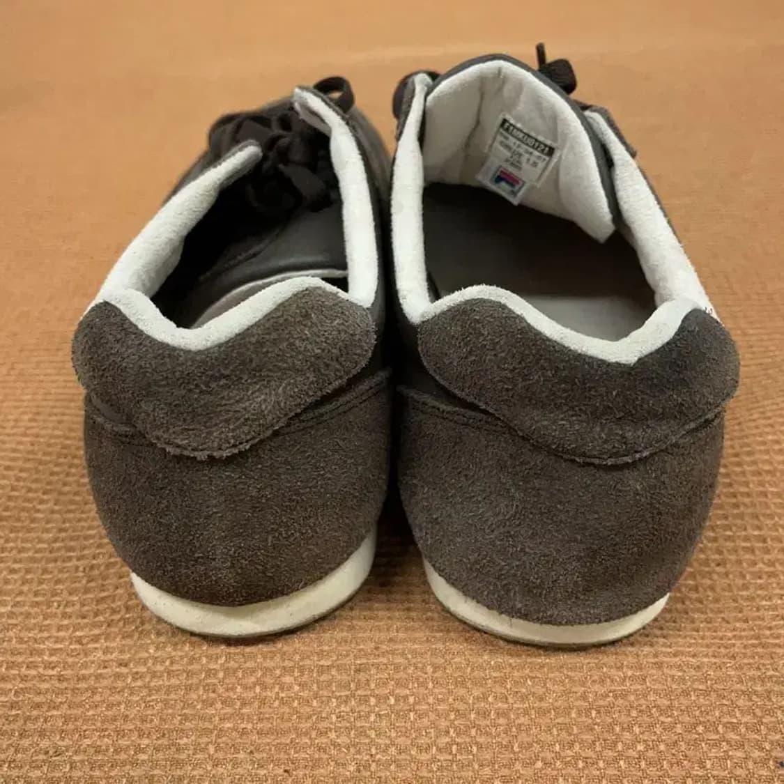 필라 브라운 스웨이드 스니커즈 운동화 280 G08777 상품이미지2