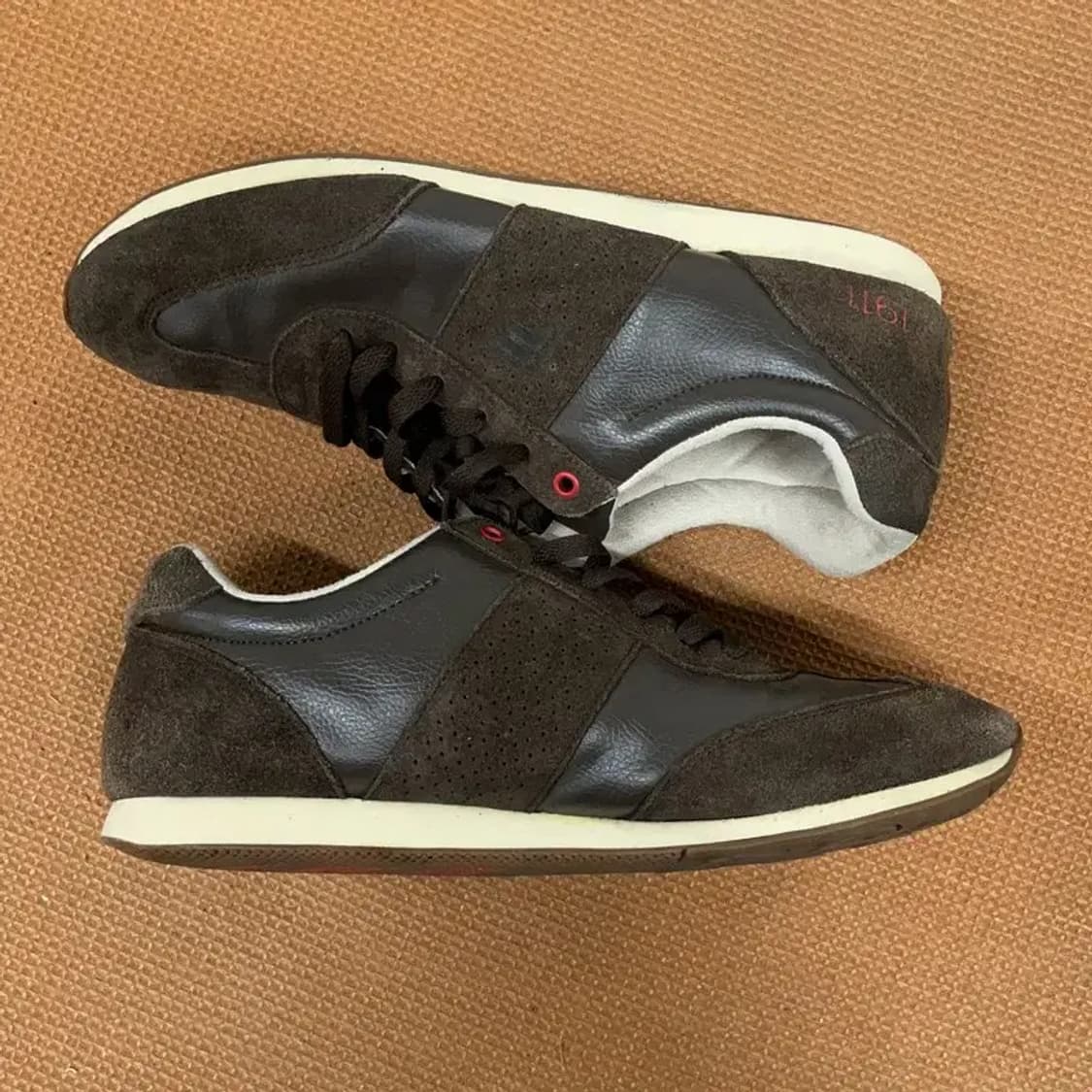 필라 브라운 스웨이드 스니커즈 운동화 280 G08777 상품이미지3