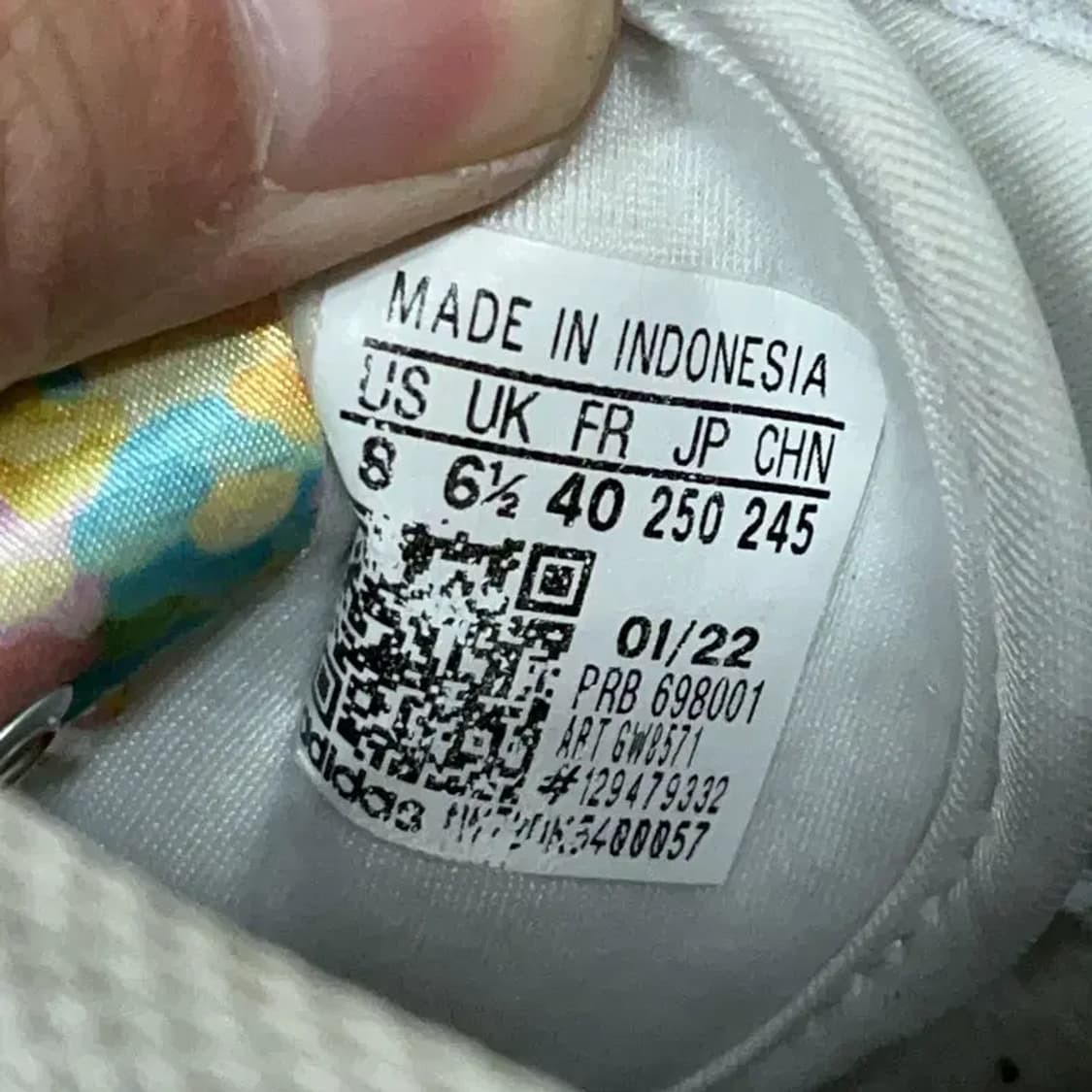 아디다스 X 디즈니 포럼 볼드 스니커즈 운동화 250 G08786 상품이미지5