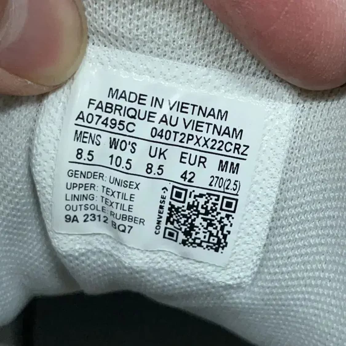 컨버스 척테일러 올스타 몰든 클라우디 데이즈 스니커즈 270 G08828 상품이미지5