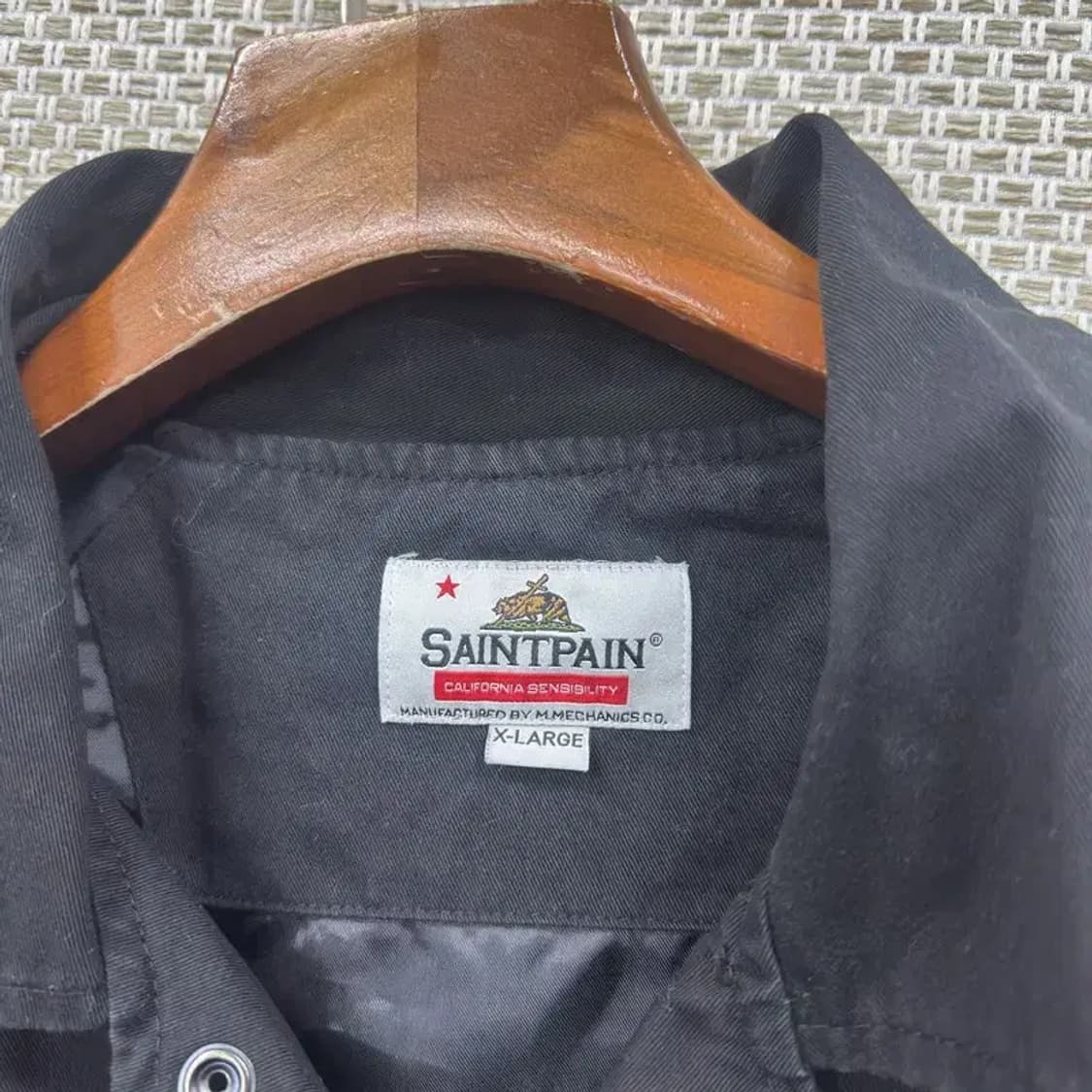 세인트페인 자수 캐주얼 버튼 자켓 XL M08464 상품이미지3