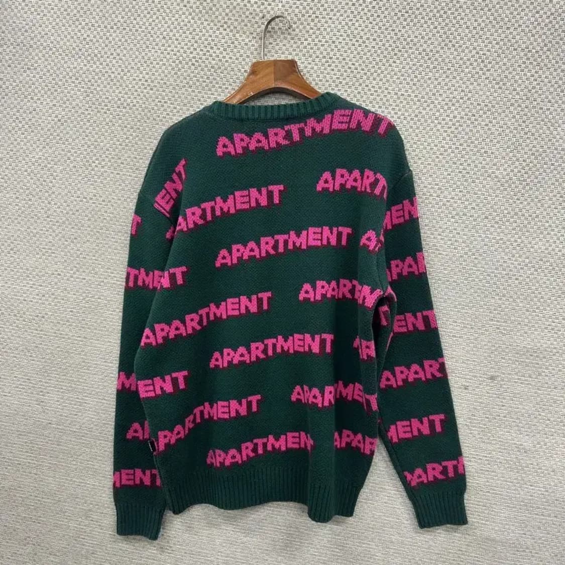 빈티지 그린 니트 M M08470 상품이미지2