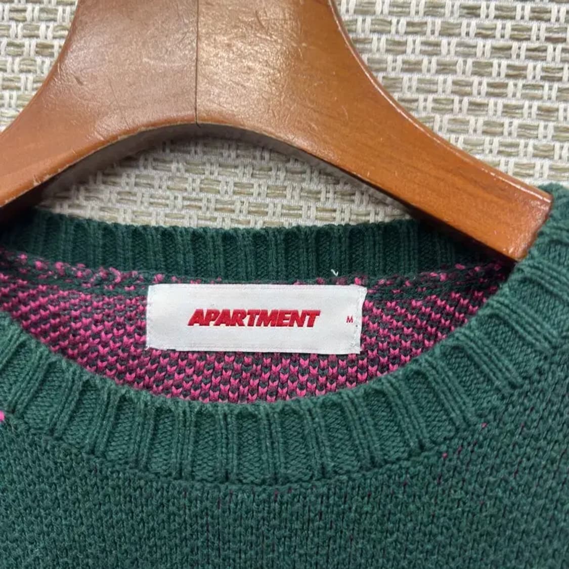 빈티지 그린 니트 M M08470 상품이미지3