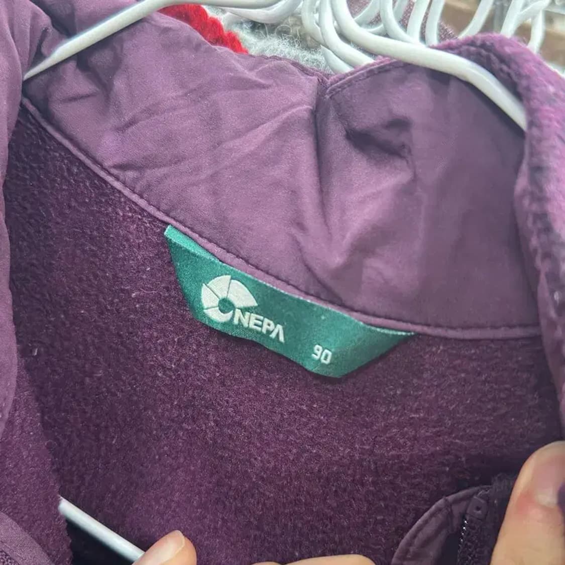 네파 아웃도어 등산 약기모 후리스 집업 자켓 90 M08474 상품이미지3