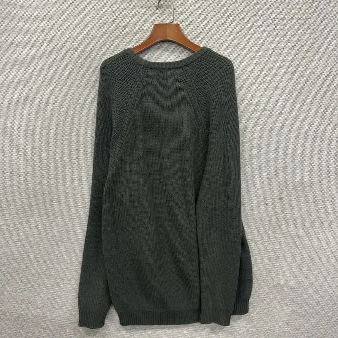 자라 카키 캐주얼 니트 XL M08485 상품이미지2