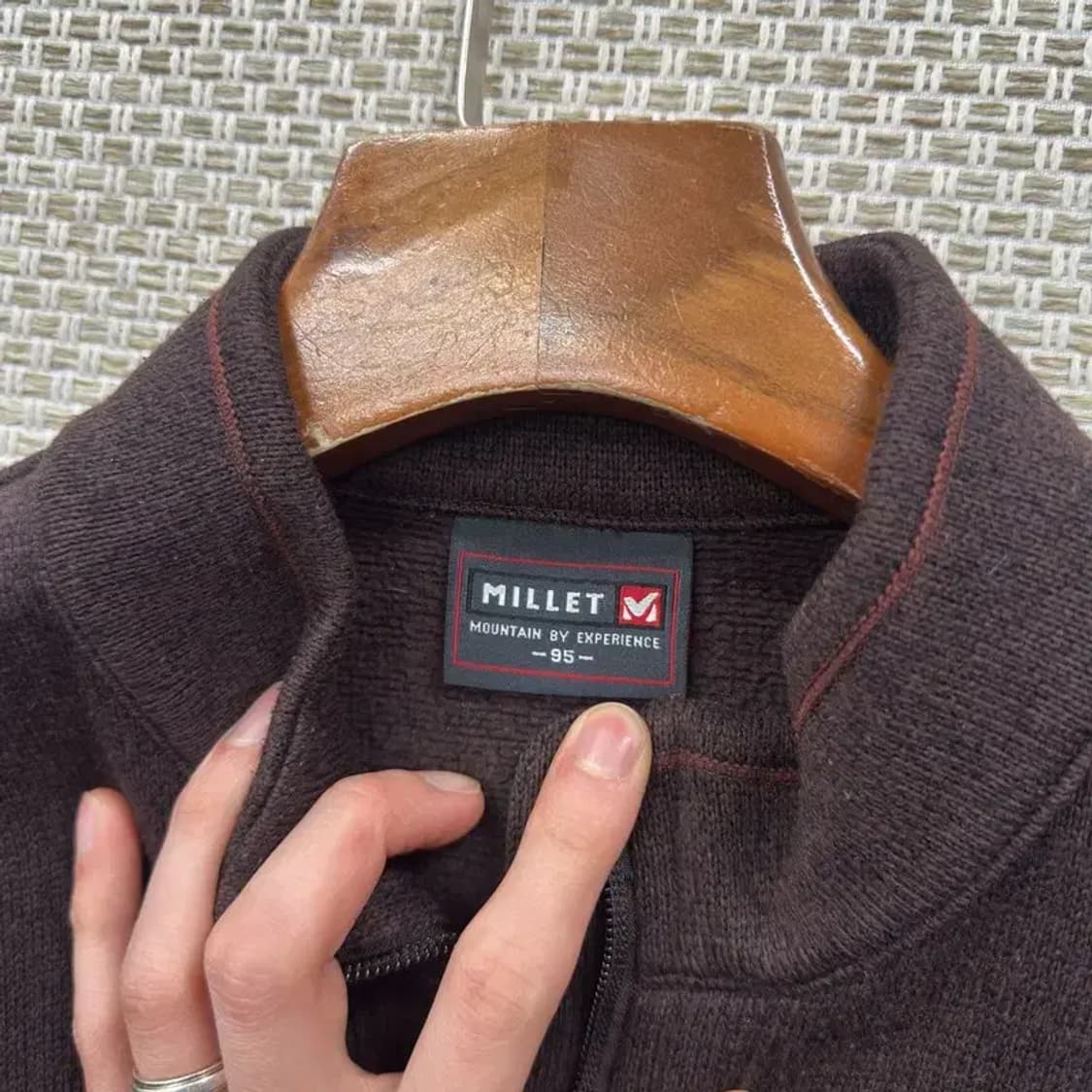 밀레 아웃도어 등산 약기모 집업 자켓 95 M08473 상품이미지3