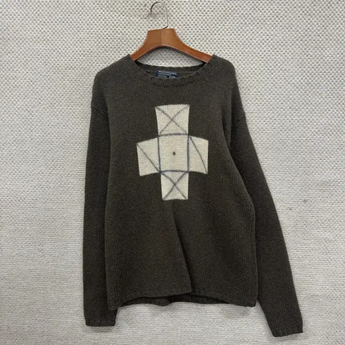 후아유 카키 캐주얼 니트 M M08486 상품이미지1