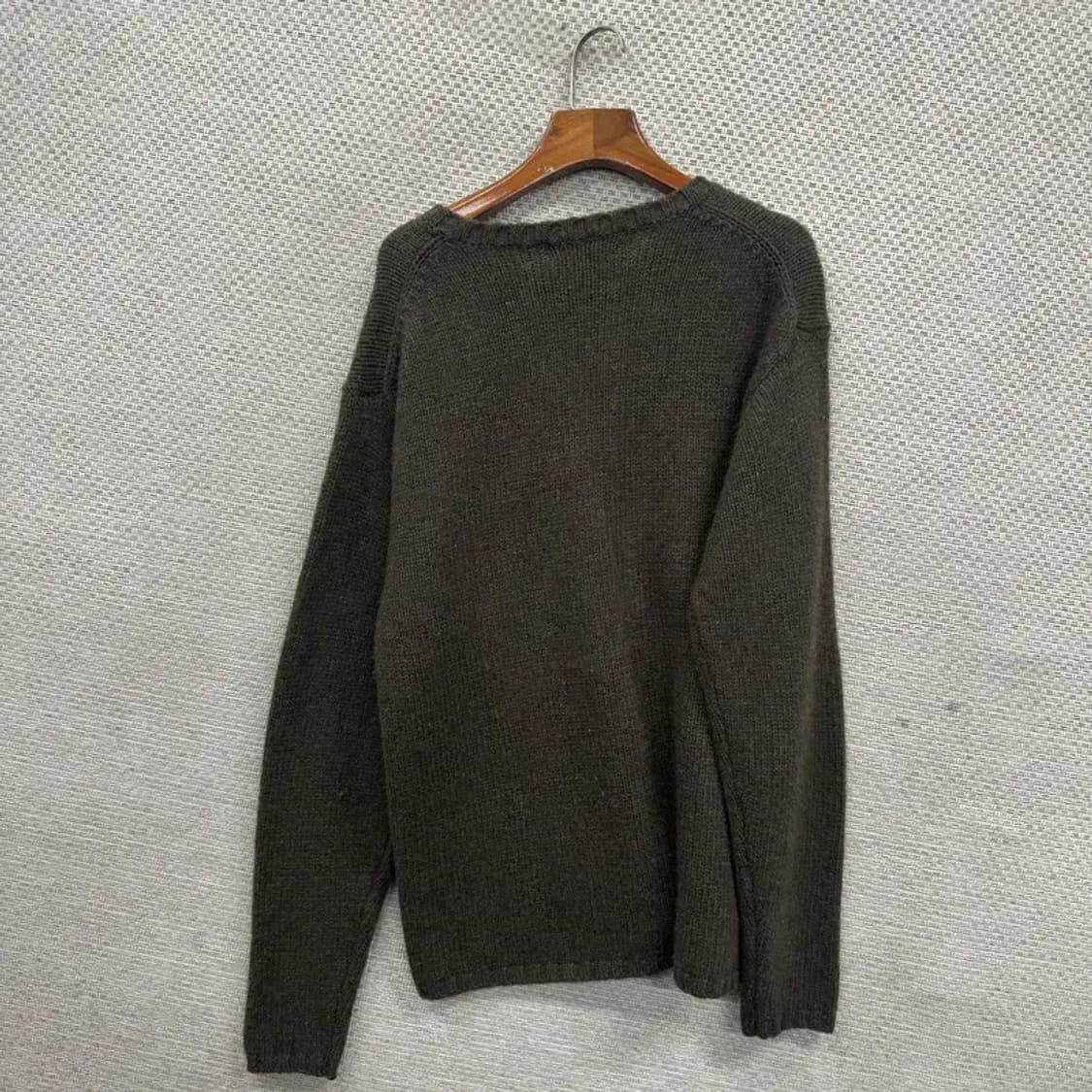 후아유 카키 캐주얼 니트 M M08486 상품이미지2