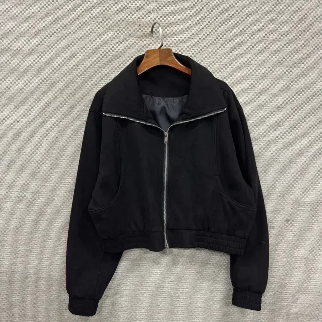 빈티지 캐주얼 스웨이드 크롭 자켓 XL M08618 상품이미지1