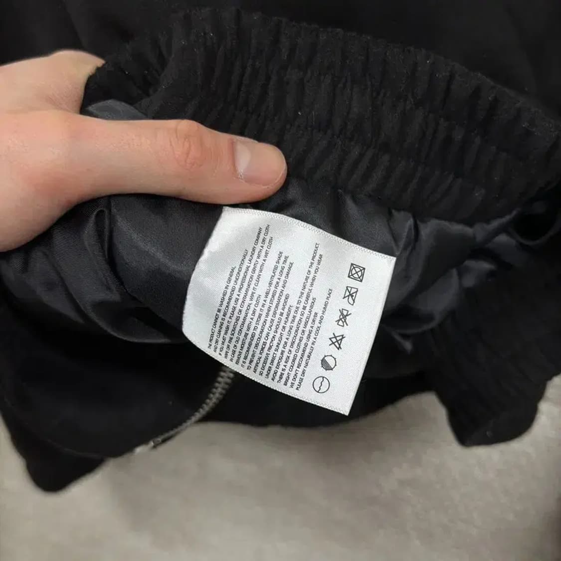 빈티지 캐주얼 스웨이드 크롭 자켓 XL M08618 상품이미지3