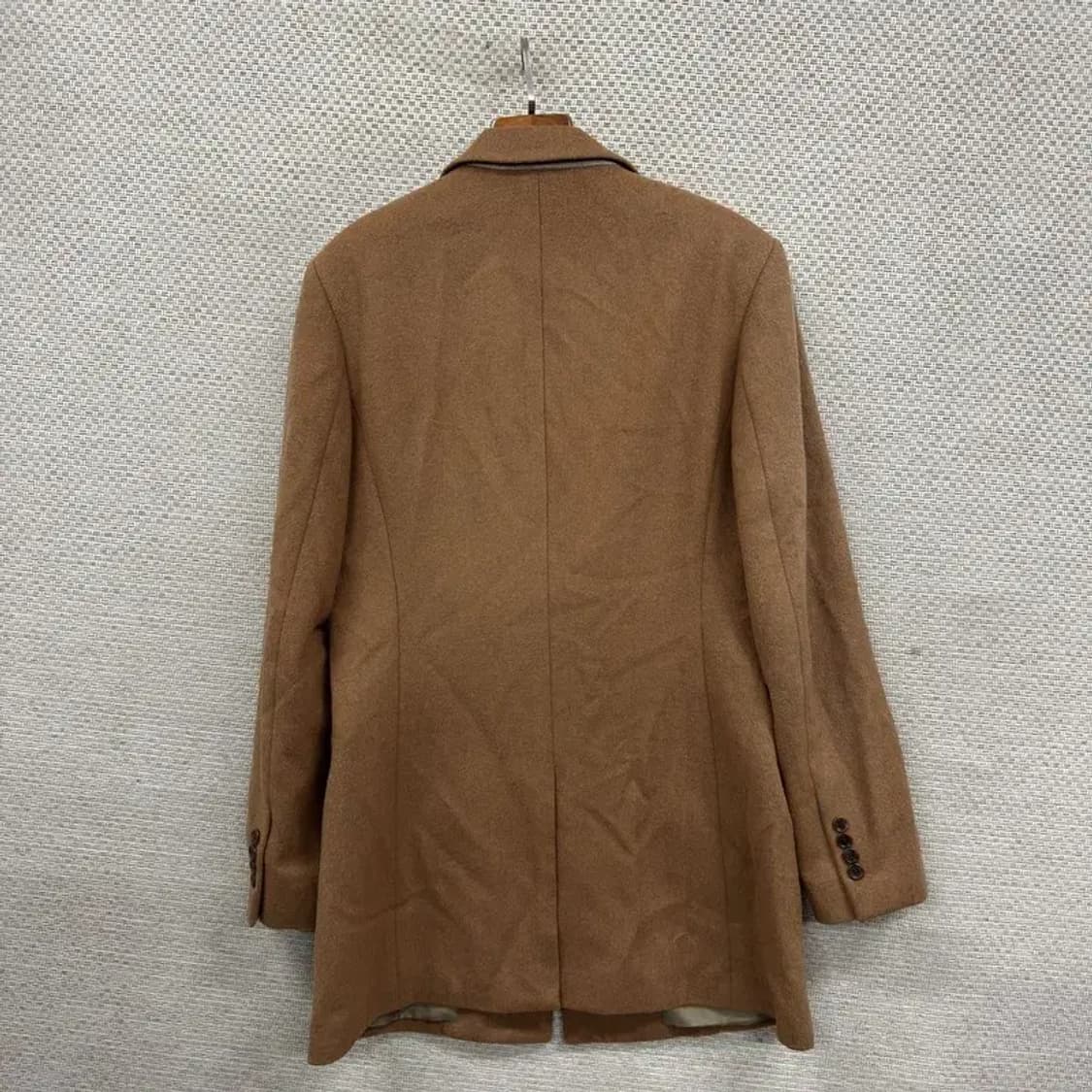 티아이포맨 캐주얼 버튼 울 코트 L M08621 상품이미지2