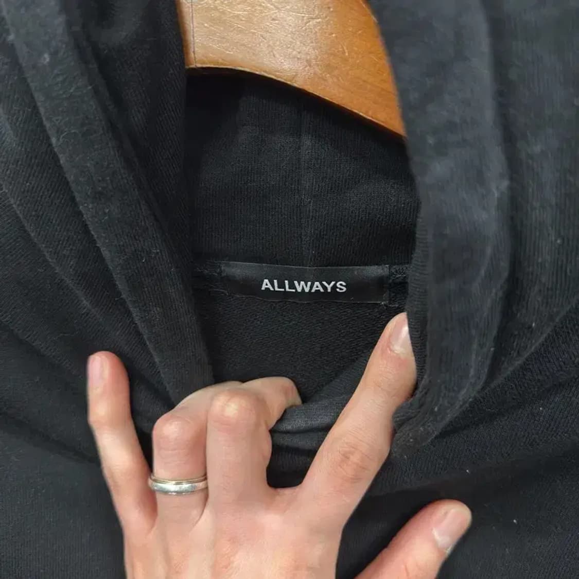 ALLWAYS 캐주얼 빅사이즈 후드티 110 M08624 상품이미지3