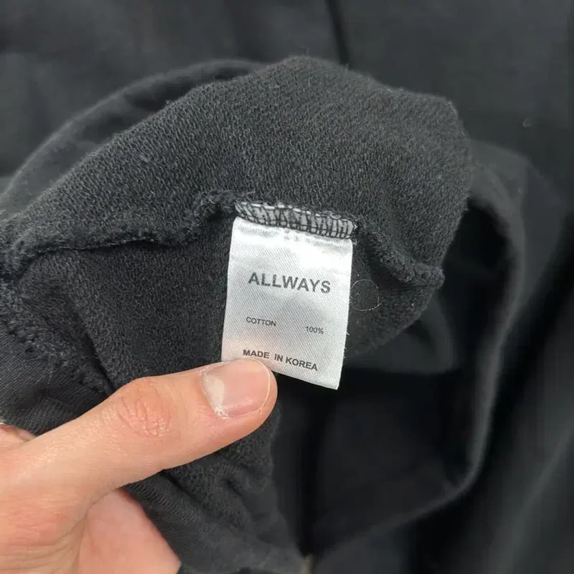ALLWAYS 캐주얼 빅사이즈 후드티 110 M08624 상품이미지4
