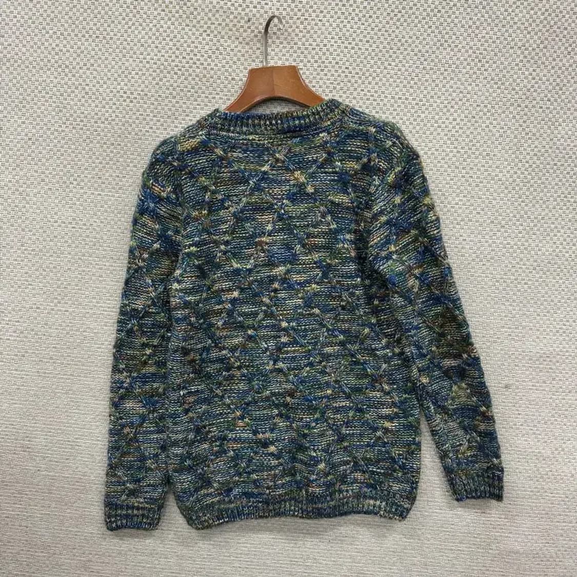 빈티지 캐주얼 케이블 아카이브 숏 니트 90 M08619 상품이미지2