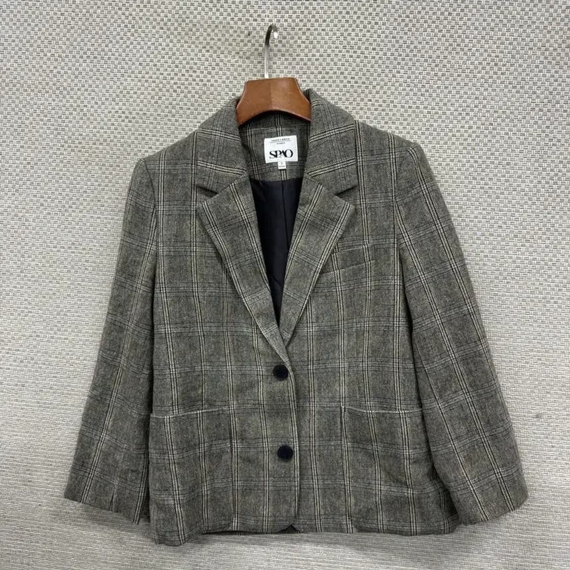 스파오 SPAO 캐주얼 울 블레이저 자켓 S M08620 상품이미지1