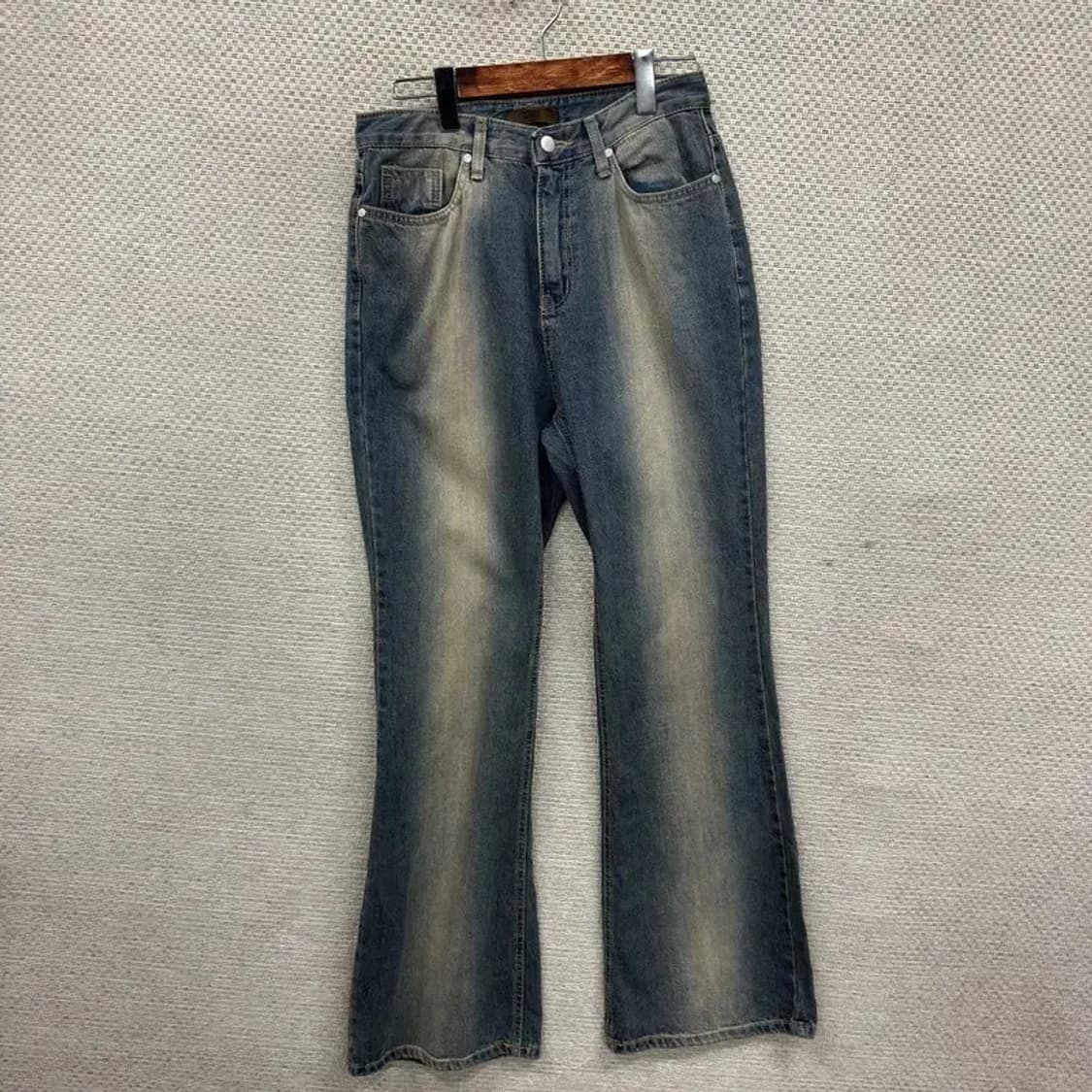 빈티지 워싱 부츠컷 데님 청바지 26인치 M08649 상품이미지1