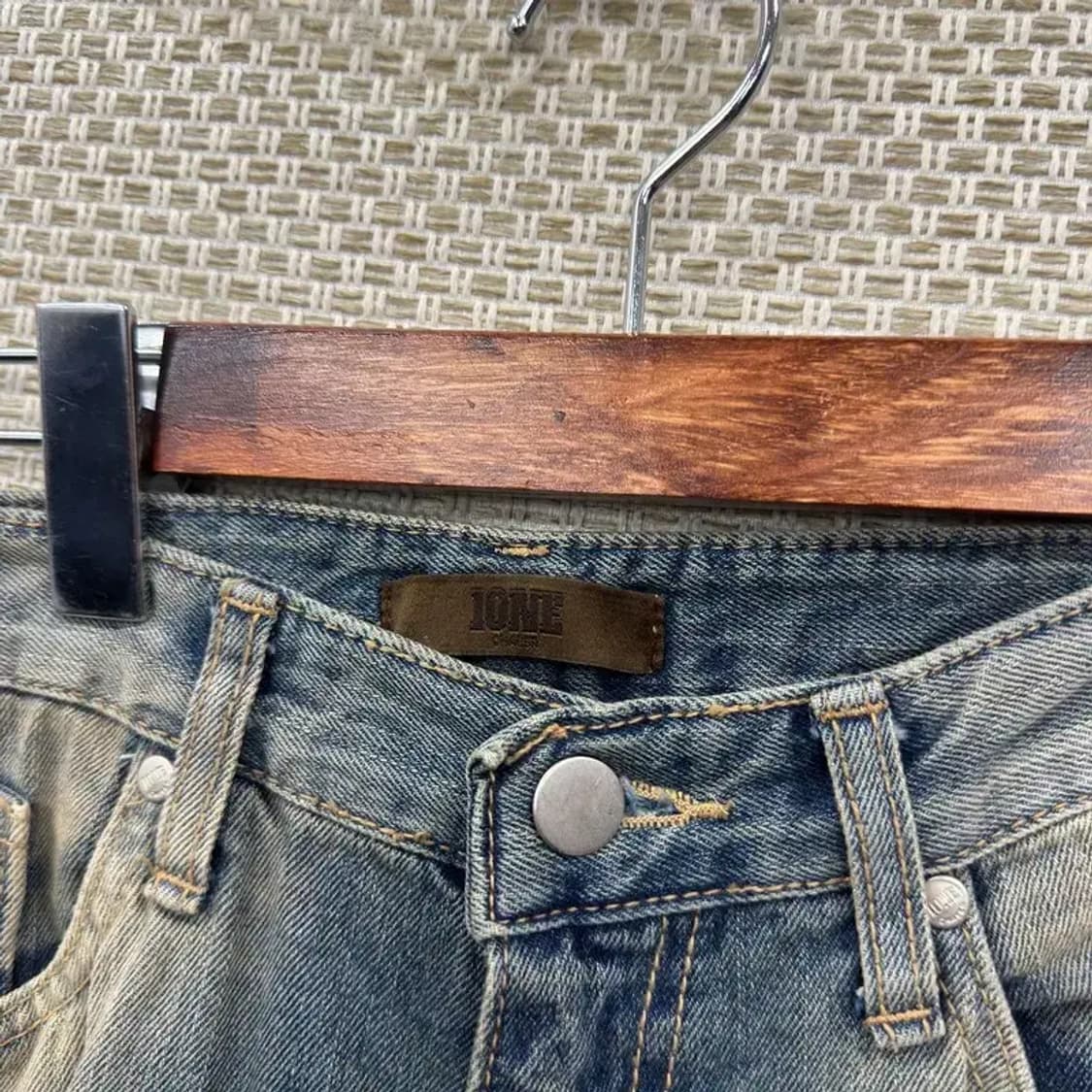 빈티지 워싱 부츠컷 데님 청바지 26인치 M08649 상품이미지4