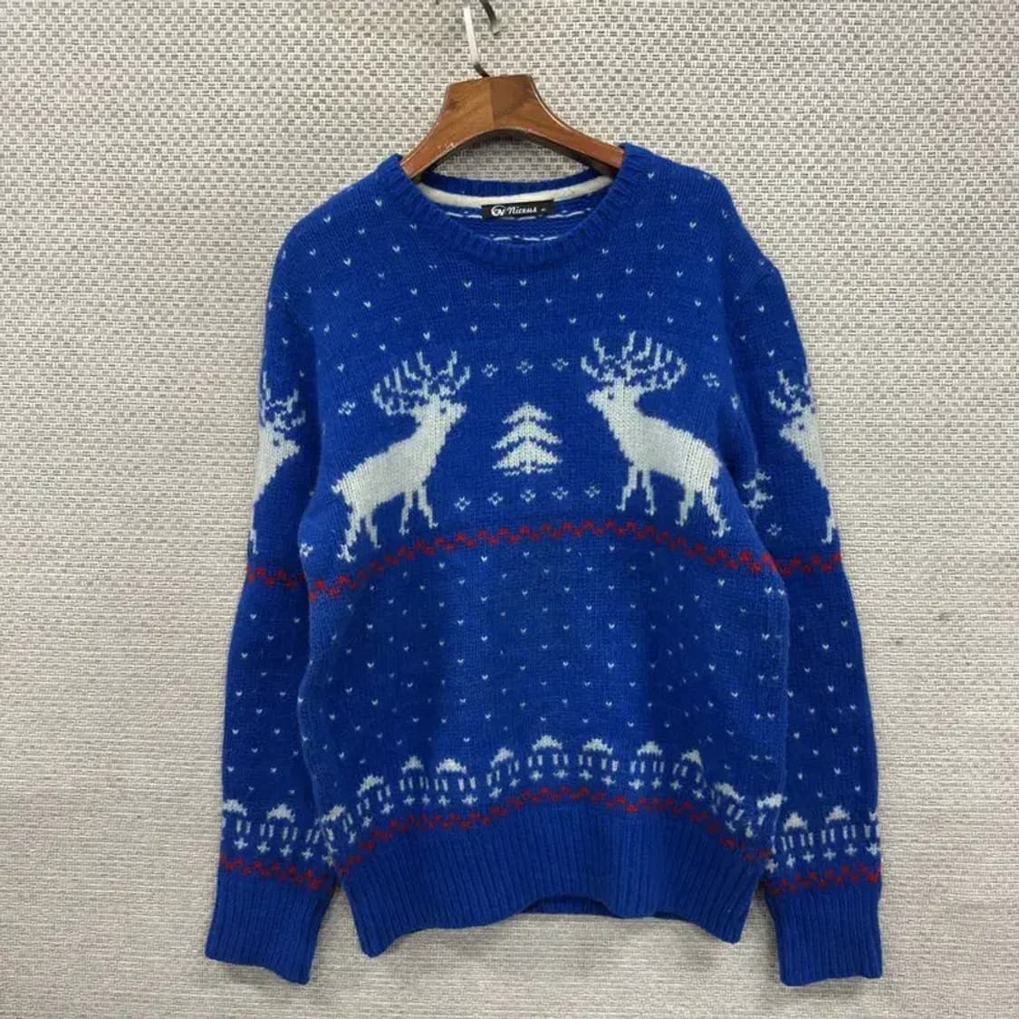 빈티지 캐주얼 코위찬 울 니트 스웨터 105 M08639 상품이미지1