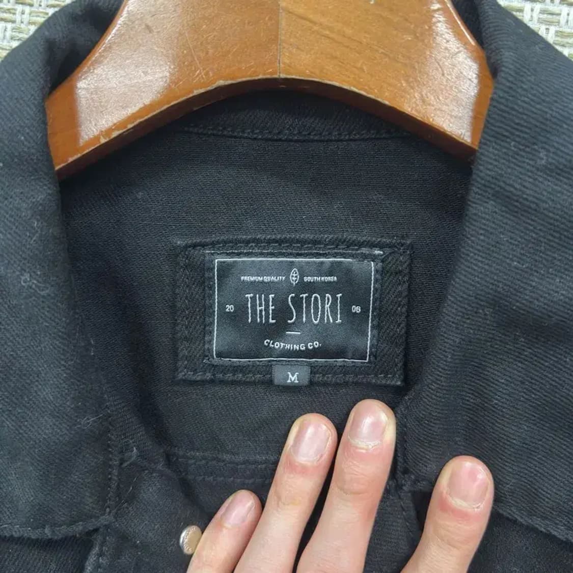 빈티지 캐주얼 투포켓 트러커 자켓 M M08631 상품이미지3