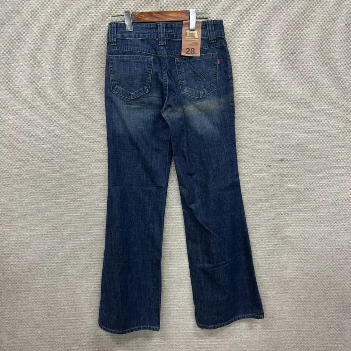 빈티지 데미지진 데님 청바지 28인치 M08651 상품이미지2