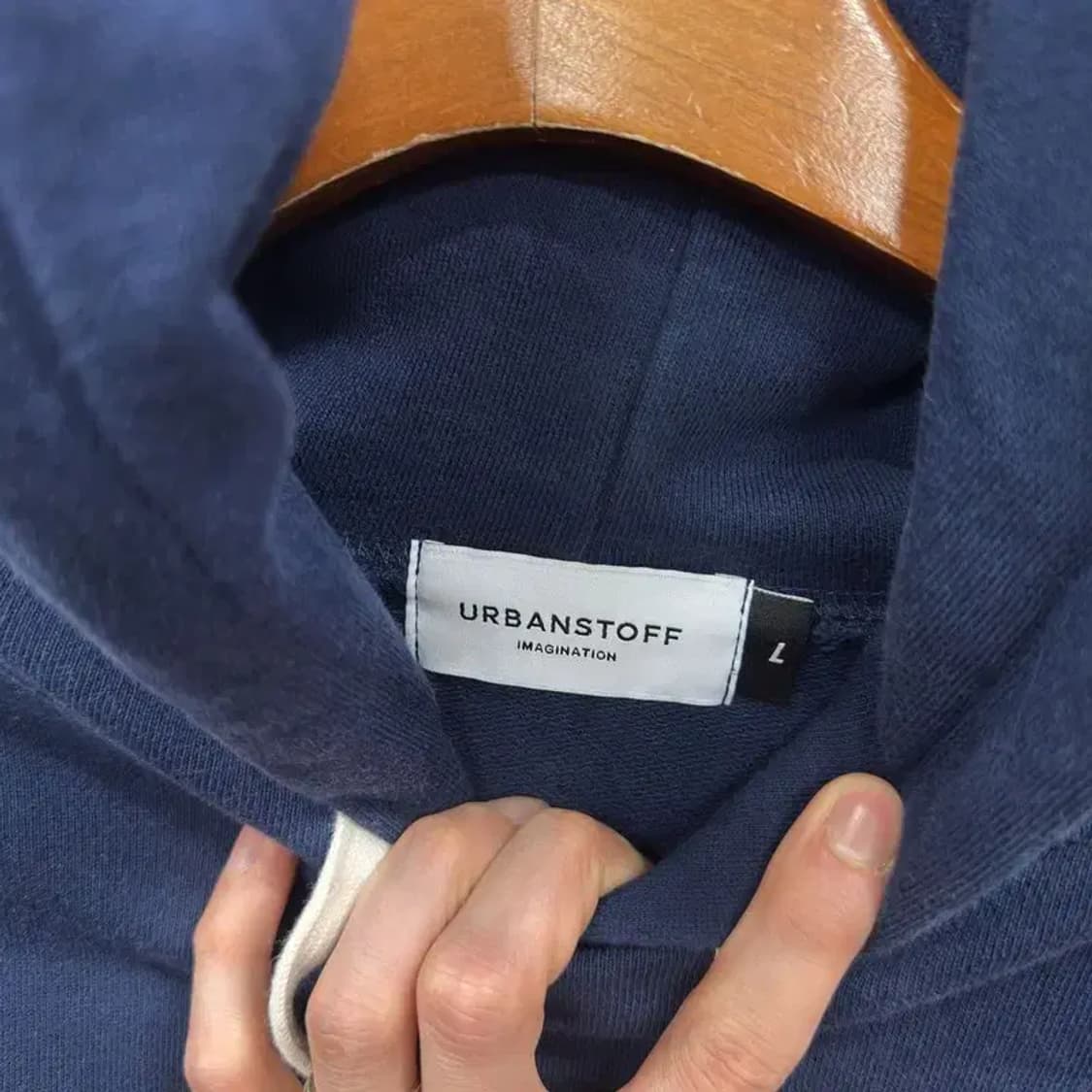 어반스터프 캐주얼 빅로고 후드티 L M08633 상품이미지3