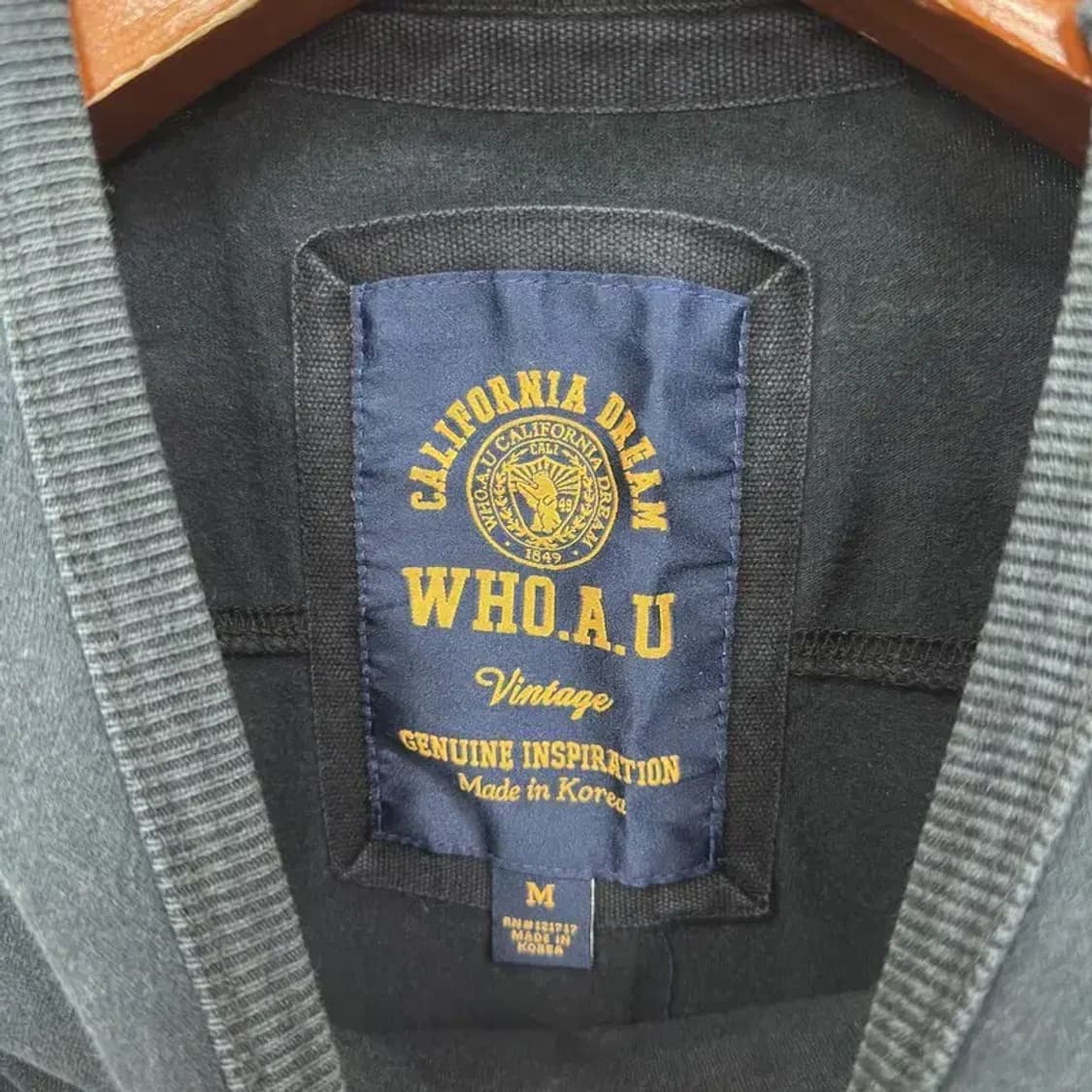 후아유 센터프린팅 롱슬리브 긴팔티 M M08784 상품이미지3