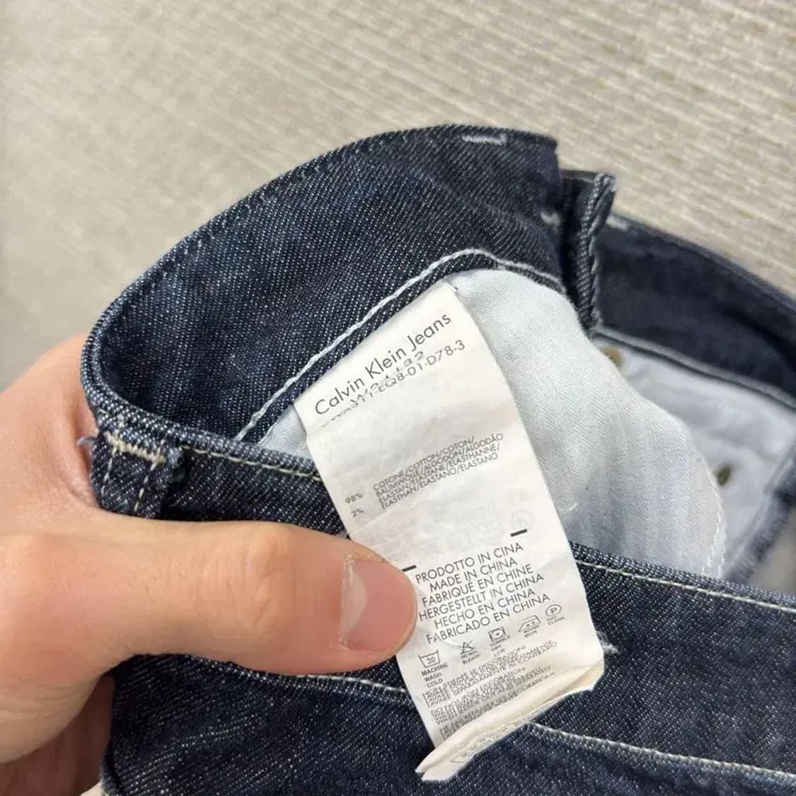 캘빈클라인 스키니진 데님 청바지 26인치 M08811 상품이미지5