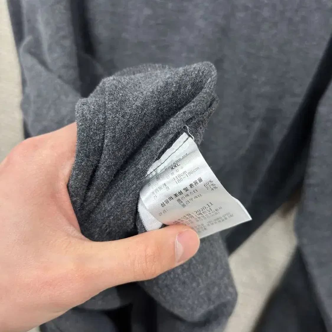 푸마 프린팅로고 캐주얼 목폴라 니트 XXL M08783 상품이미지4