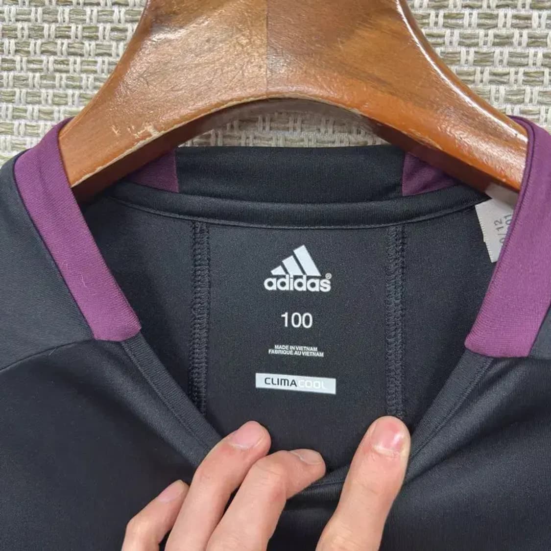 아디다스 프린팅로고 투포켓 기능성 긴팔티 100 M08782 상품이미지3