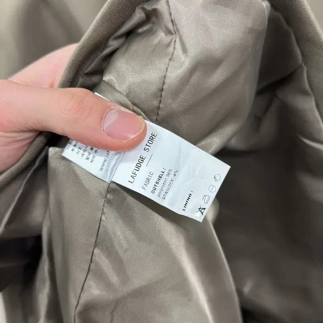 라퍼지스토어 캐주얼 빅포켓 롱 코트 자켓 110 M08790 상품이미지4