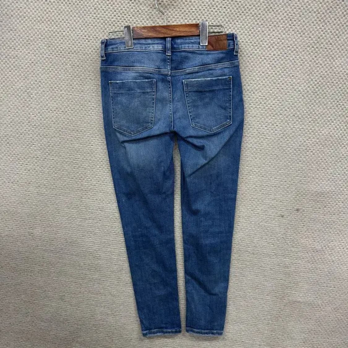 자라 데미지 스키니진 데님 청바지 27인치  M08813 상품이미지2